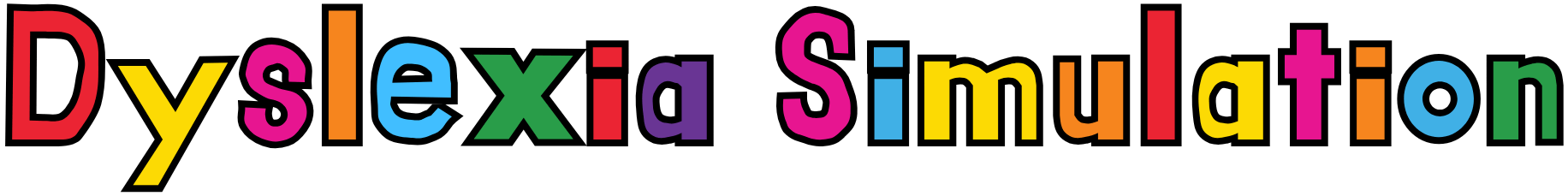 Dyslexia Sim Title